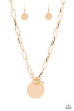 Load image into Gallery viewer, Tag Out - Gold Necklace
