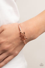 Load image into Gallery viewer, Did I FLUTTER? - Copper Bracelet
