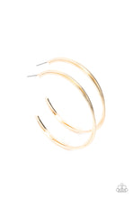 Load image into Gallery viewer, Monochromatic Curves - Gold Earring
