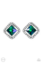 Load image into Gallery viewer, Cosmic Catwalk - Green Earring
