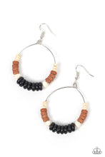 Load image into Gallery viewer, Earthy Esteem - Black Earring
