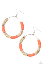 Load image into Gallery viewer, Skillfully Stacked - Orange Earring
