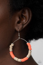 Load image into Gallery viewer, Skillfully Stacked - Orange Earring
