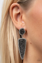 Load image into Gallery viewer, Druzy Desire - Silver Earring
