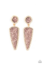 Load image into Gallery viewer, Druzy Desire - Gold Earring
