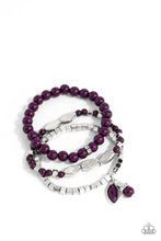 Load image into Gallery viewer, Redefined Romance - Purple  Bracelet
