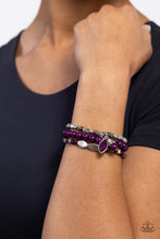 Load image into Gallery viewer, Redefined Romance - Purple  Bracelet
