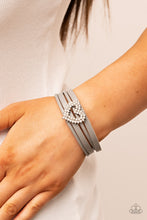 Load image into Gallery viewer, Wildly in Love - Silver Bracelet
