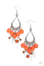 Load image into Gallery viewer, Adobe Air - Orange Earring
