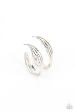 Load image into Gallery viewer, Curvy Charmer - Silver Earring
