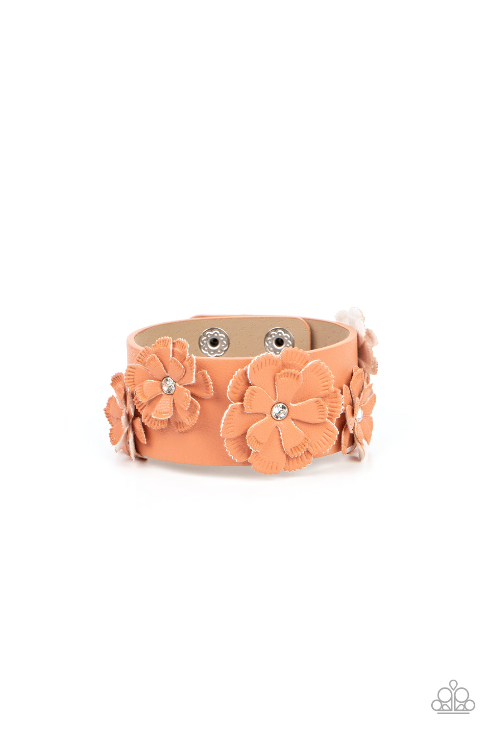 What Do You Pro-POSIES - Orange Bracelet