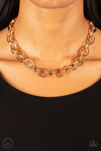 Load image into Gallery viewer, Tough Crowd - Gold Necklace
