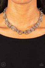 Load image into Gallery viewer, Tough Crowd - Silver Necklace
