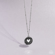 Load image into Gallery viewer, Lovestruck Shimmer - Silver Necklace
