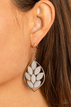 Load image into Gallery viewer, Glacial Glades - White Earring
