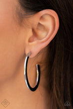 Load image into Gallery viewer, Learning Curve - Silver Earring
