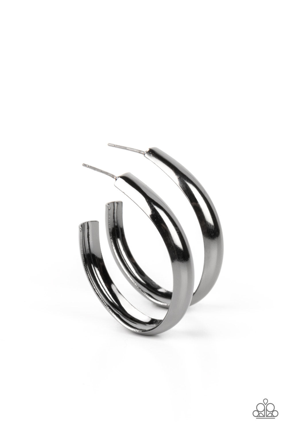 Champion Curves - Black Earring