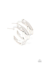 Load image into Gallery viewer, Cutting Edge Couture - Silver Earring
