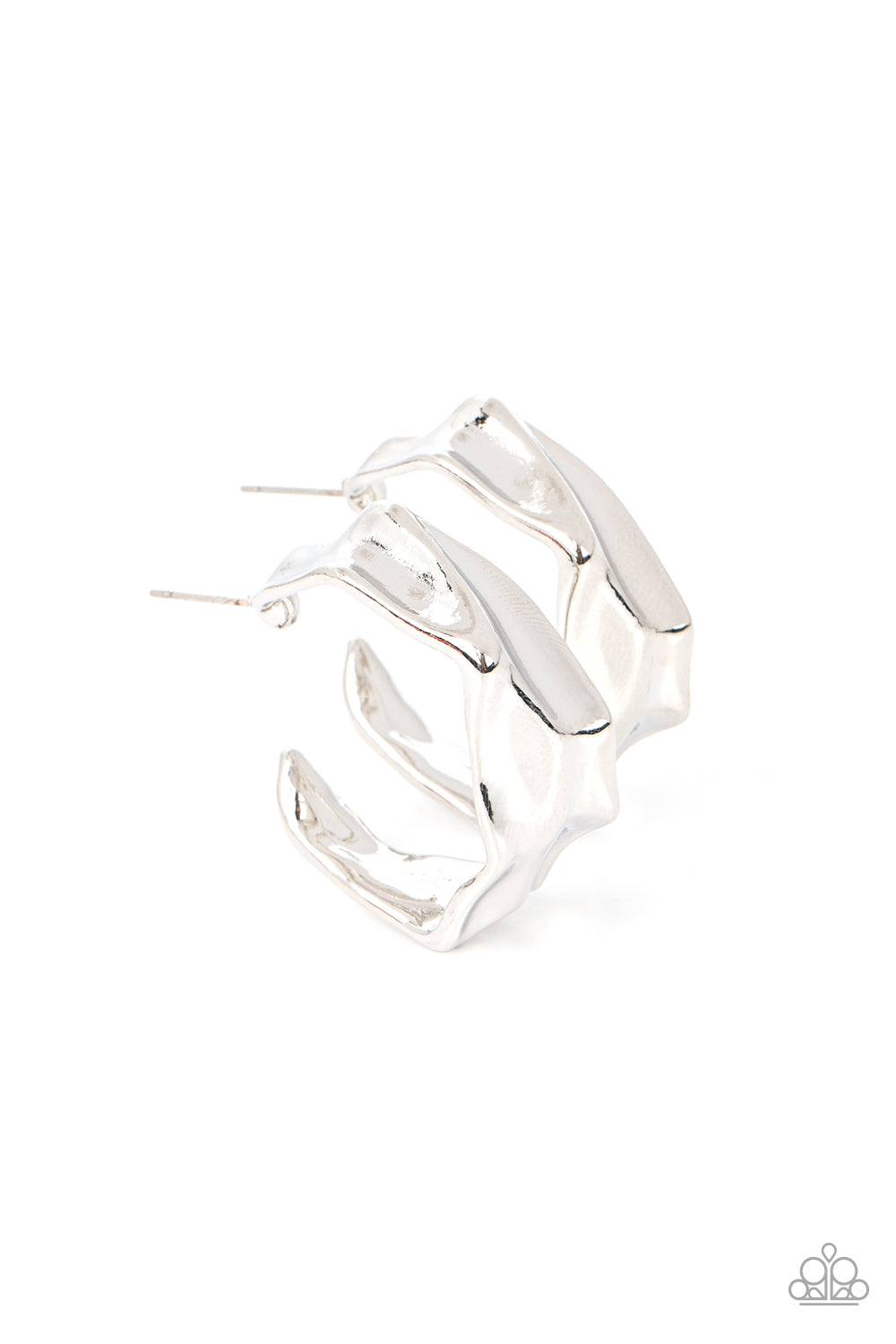 Cutting Edge Couture - Silver Earring