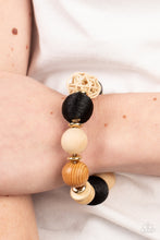 Load image into Gallery viewer, Happily Homespun - Black Bracelet
