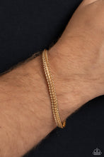 Load image into Gallery viewer, Cable Train - Gold Bracelet
