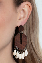 Load image into Gallery viewer, Western Retreat - White  Earring
