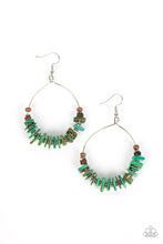 Load image into Gallery viewer, Hawaiian Kiss - Green Earring
