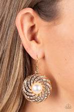 Load image into Gallery viewer, Vintage Vortex - Gold Earring
