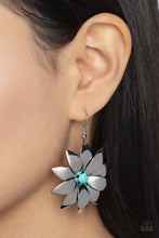 Load image into Gallery viewer, Pinwheel Prairies - Blue Earring
