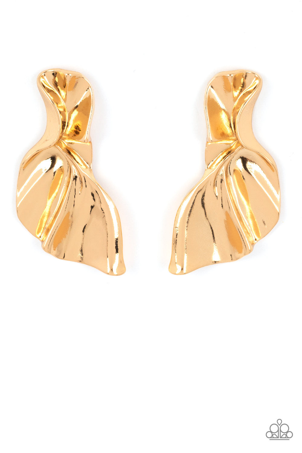 METAL-Physical Mood - Gold Earring