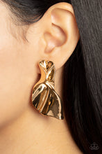 Load image into Gallery viewer, METAL-Physical Mood - Gold Earring
