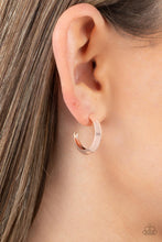 Load image into Gallery viewer, BEVEL Up - Rose Gold Earring
