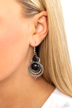 Load image into Gallery viewer, Sonoran Song - Black Earring
