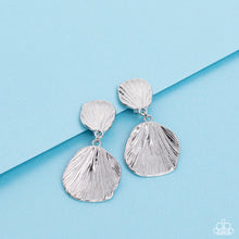 Load image into Gallery viewer, Metro Mermaid - Silver Earring
