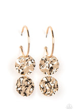 Load image into Gallery viewer, Sending Shock Waves - Gold Earring
