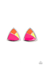 Load image into Gallery viewer, Kaleidoscopic Collision - Multi Earring
