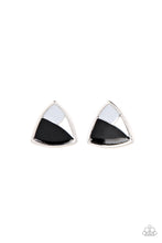 Load image into Gallery viewer, Kaleidoscopic Collision - Black Earring
