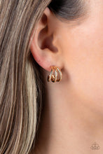 Load image into Gallery viewer, TRIPLE Down - Gold Earring
