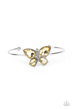 Load image into Gallery viewer, Butterfly Beatitude - Yellow Bracelet
