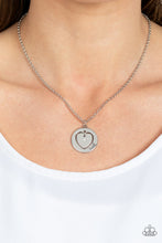 Load image into Gallery viewer, Heart Full of Faith - White Necklace
