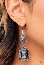 Load image into Gallery viewer, Starry-Eyed Sparkle - Silver Earring
