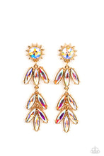 Load image into Gallery viewer, Space Age Sparkle - Gold Earring
