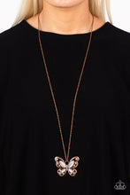 Load image into Gallery viewer, Wings Of Whimsy - Copper Necklace
