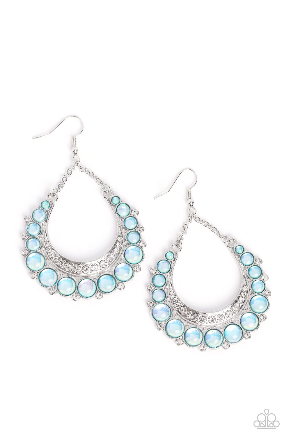 Bubbly Bling - Blue Earring