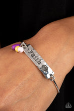 Load image into Gallery viewer, Flirting with Faith - Purple Bracelet
