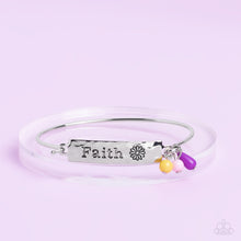 Load image into Gallery viewer, Flirting with Faith - Purple Bracelet
