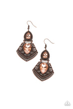 Load image into Gallery viewer, Royal Remix - Copper Earring
