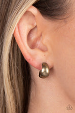 Load image into Gallery viewer, Burnished Beauty - Brass Earring
