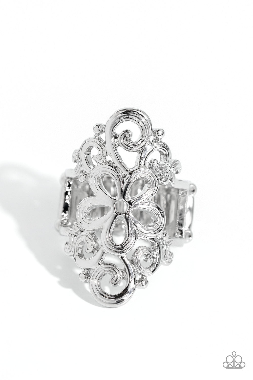 Fantastically Floral - Silver Ring