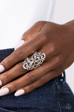 Load image into Gallery viewer, Fantastically Floral - Silver Ring
